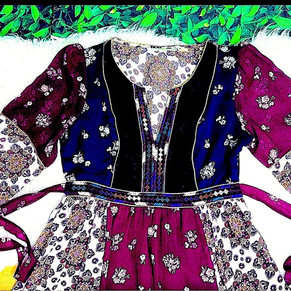 NWOT ANTHROPOLOGIE Maeve Quartier Dress (S) - Picture 3 of 8